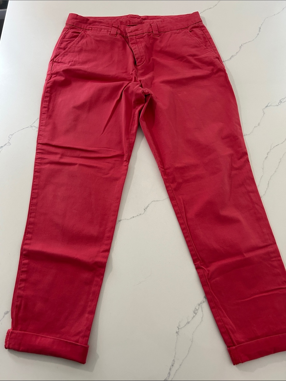 GAP Women's Bright Red Boyfriend Jeans